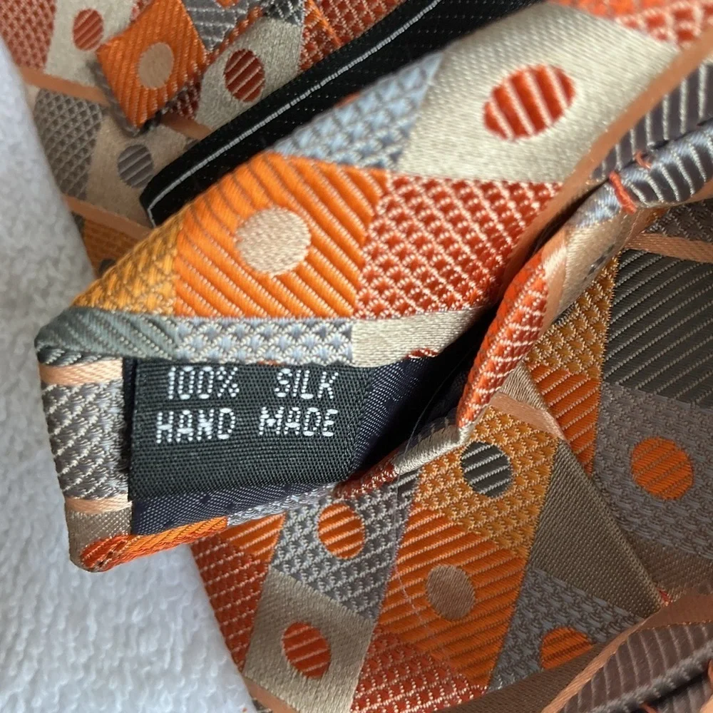 Stacy Adams Multicolor Checkered Tie
